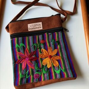 Handmade crossbody bag from Guatemala